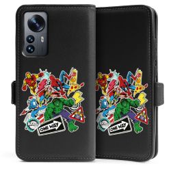 Sideflip with flap black/lateral flap