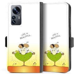 Sideflip mit Lasche schwarz