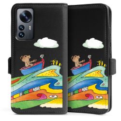 Sideflip with flap black/lateral flap