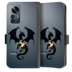 Sideflip with flap black/lateral flap