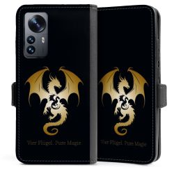 Sideflip with flap black/lateral flap