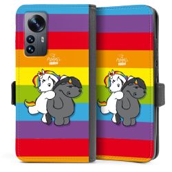 Sideflip mit Lasche schwarz