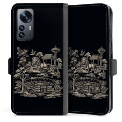 Sideflip mit Lasche schwarz