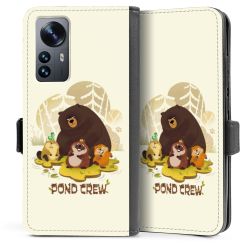 Sideflip mit Lasche schwarz