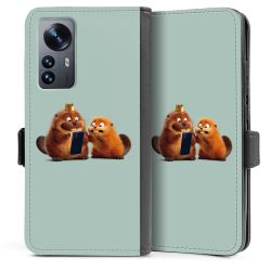 Sideflip mit Lasche schwarz