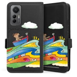 Sideflip with flap black/lateral flap