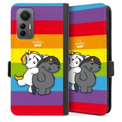 Sideflip mit Lasche schwarz