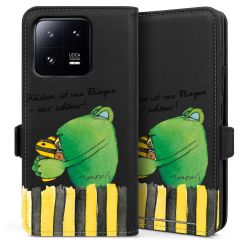 Sideflip with flap  black
