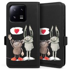 Sideflip with flap  black