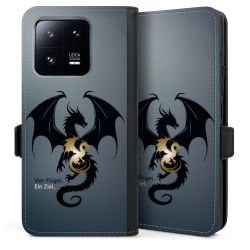 Sideflip with flap  black