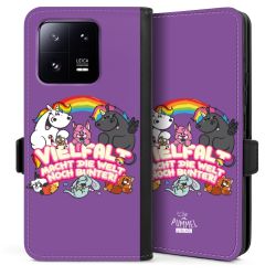 Sideflip mit Lasche schwarz