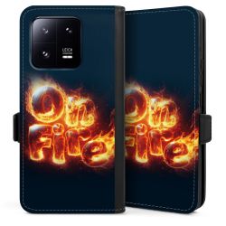 Sideflip with flap  black