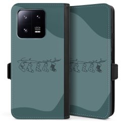 Sideflip with flap black/lateral flap