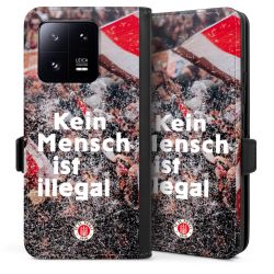 Sideflip mit Lasche schwarz