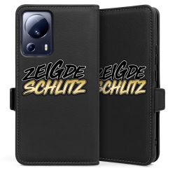 Sideflip mit Lasche schwarz/seiltliche Lasche