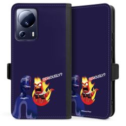 Sideflip with flap black/lateral flap