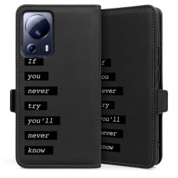 Sideflip with flap  black