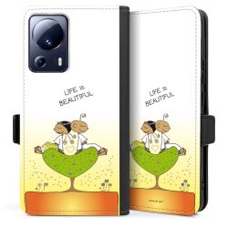 Sideflip mit Lasche schwarz