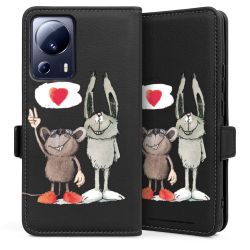 Sideflip with flap black/lateral flap