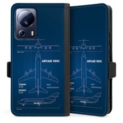 Sideflip with flap black/lateral flap