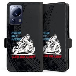 Sideflip mit Lasche schwarz