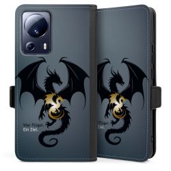 Sideflip with flap black/lateral flap