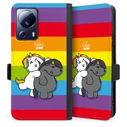 Sideflip mit Lasche schwarz