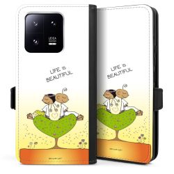 Sideflip mit Lasche schwarz