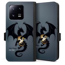 Sideflip with flap  black