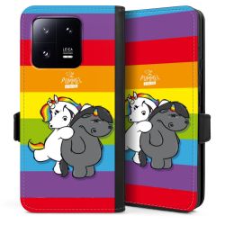 Sideflip mit Lasche schwarz