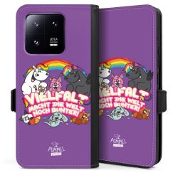 Sideflip mit Lasche schwarz