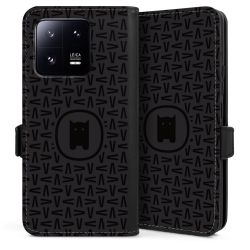 Sideflip mit Lasche schwarz