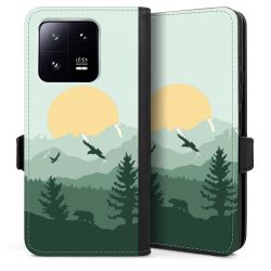 Sideflip with flap  black