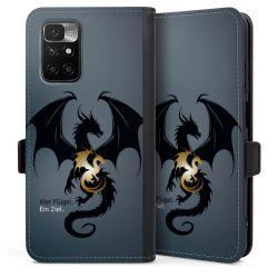 Sideflip with flap  black