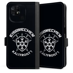 Sideflip mit Lasche schwarz