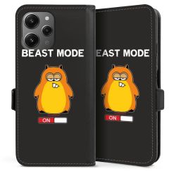 Sideflip mit Lasche schwarz