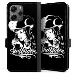 Sideflip mit Lasche schwarz