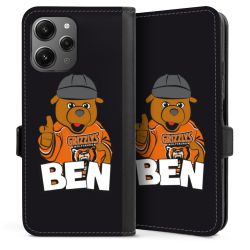 Sideflip mit Lasche schwarz