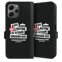 Sideflip mit Lasche schwarz