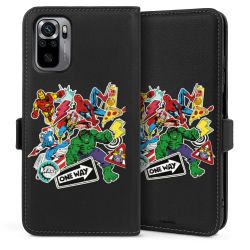 Sideflip with flap black/lateral flap