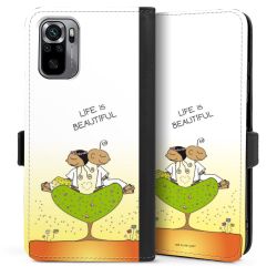 Sideflip mit Lasche schwarz