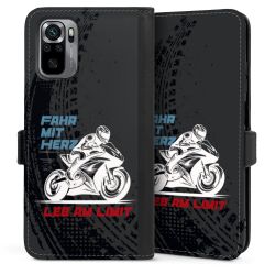 Sideflip mit Lasche schwarz