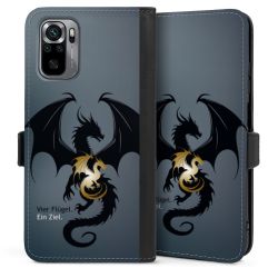 Sideflip with flap  black