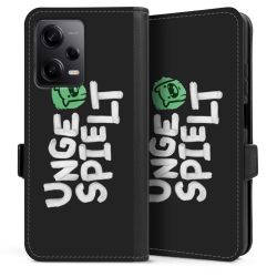 Sideflip mit Lasche schwarz