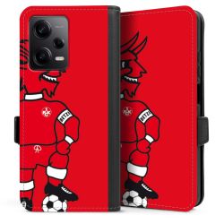 Sideflip mit Lasche schwarz