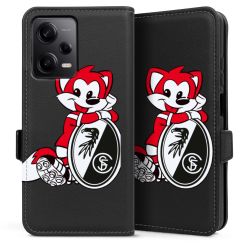 Sideflip mit Lasche schwarz