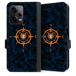 Sideflip mit Lasche schwarz