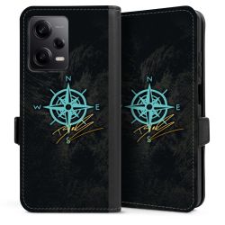 Sideflip mit Lasche schwarz