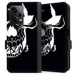 Sideflip mit Lasche schwarz