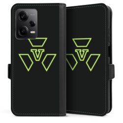 Sideflip mit Lasche schwarz